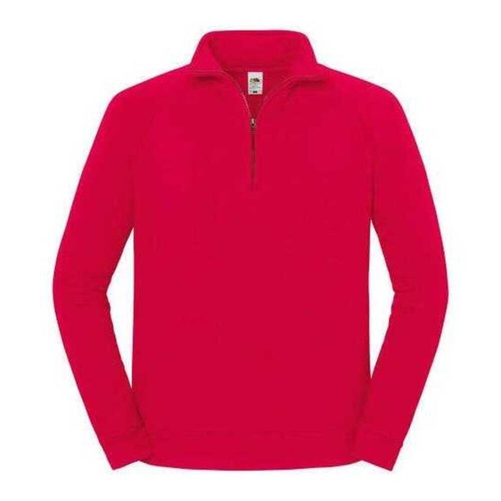 Fruit of the Loom Mens Iconic Sweatshirt / Red
